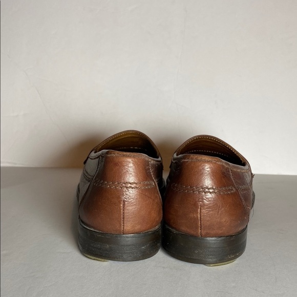 Allen Edmonds Brown Leather Slip-On Tassel Loafers 49236 main image 8